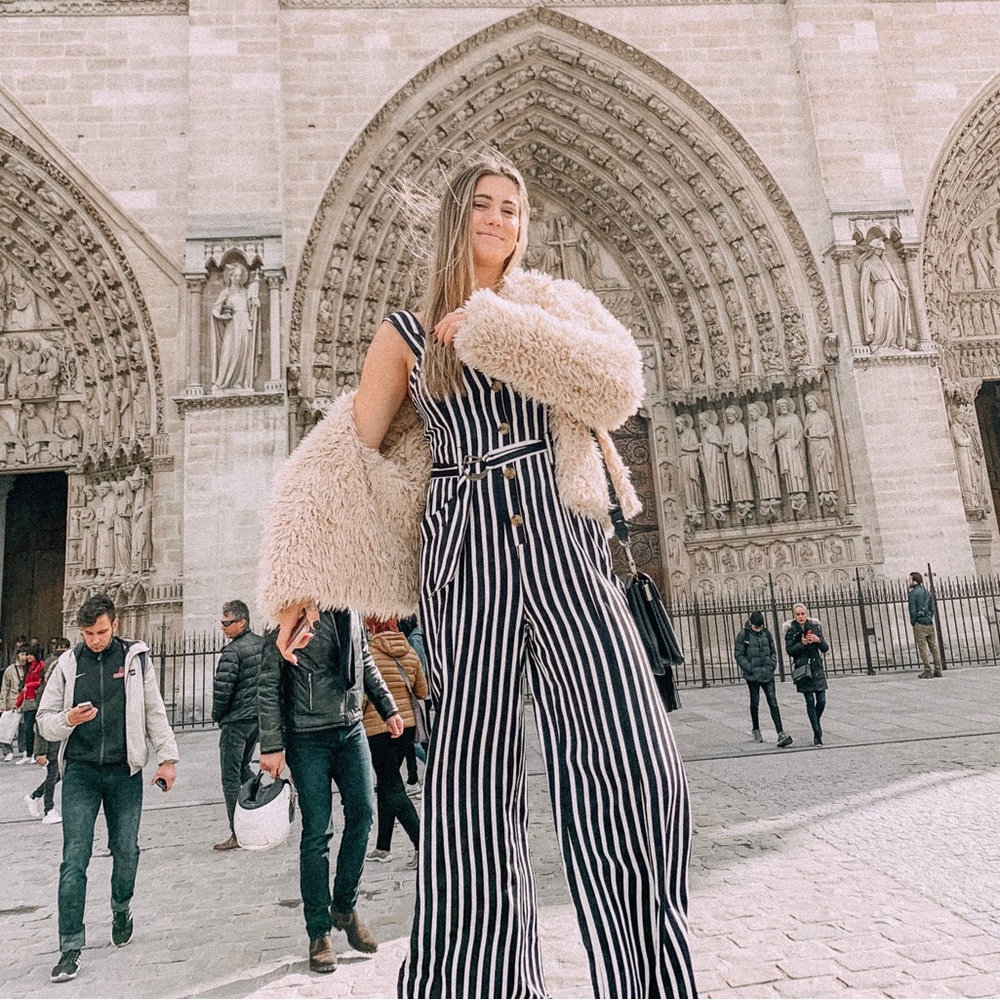 FP Black & White Jumpsuit